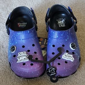 Space jam crocs